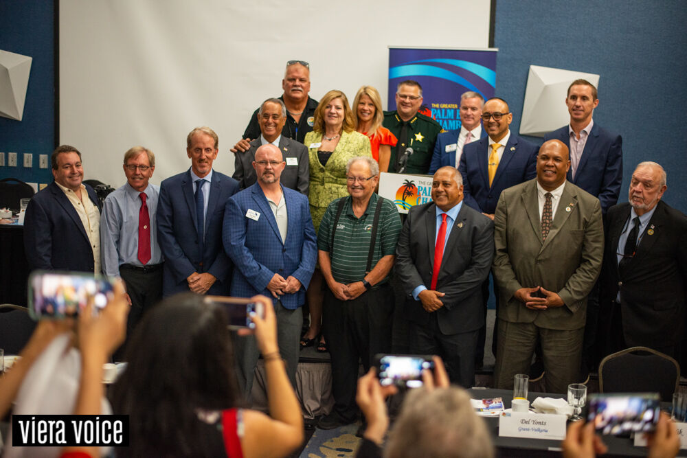 Ivey roasts mayors in front of a sold out crowd in Viera
